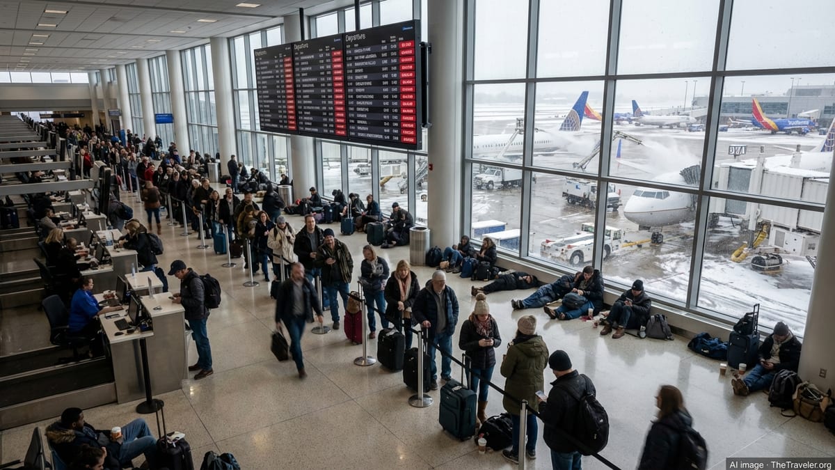 Winter Storm Hernando Disrupts Flights at Cleveland Hopkins