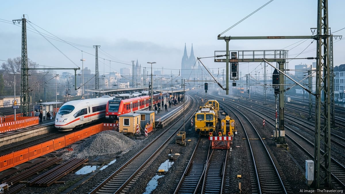 Five-Month Rail Shutdown Hits Key Cologne–Bonn Corridor