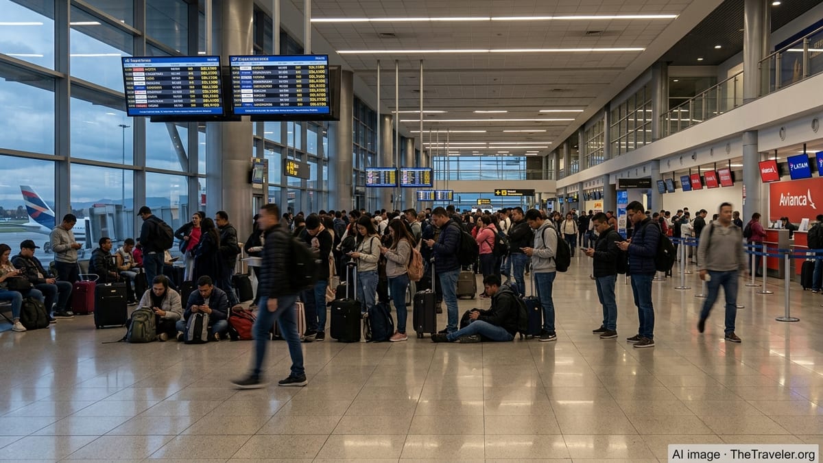 Colombia Travel Disrupted as Delays Hit Key Airports