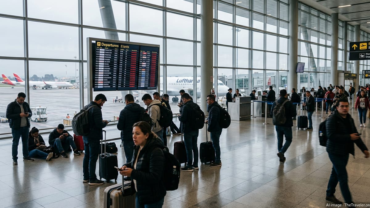 Colombia Flight Chaos as Major Airlines Cancel Key Routes