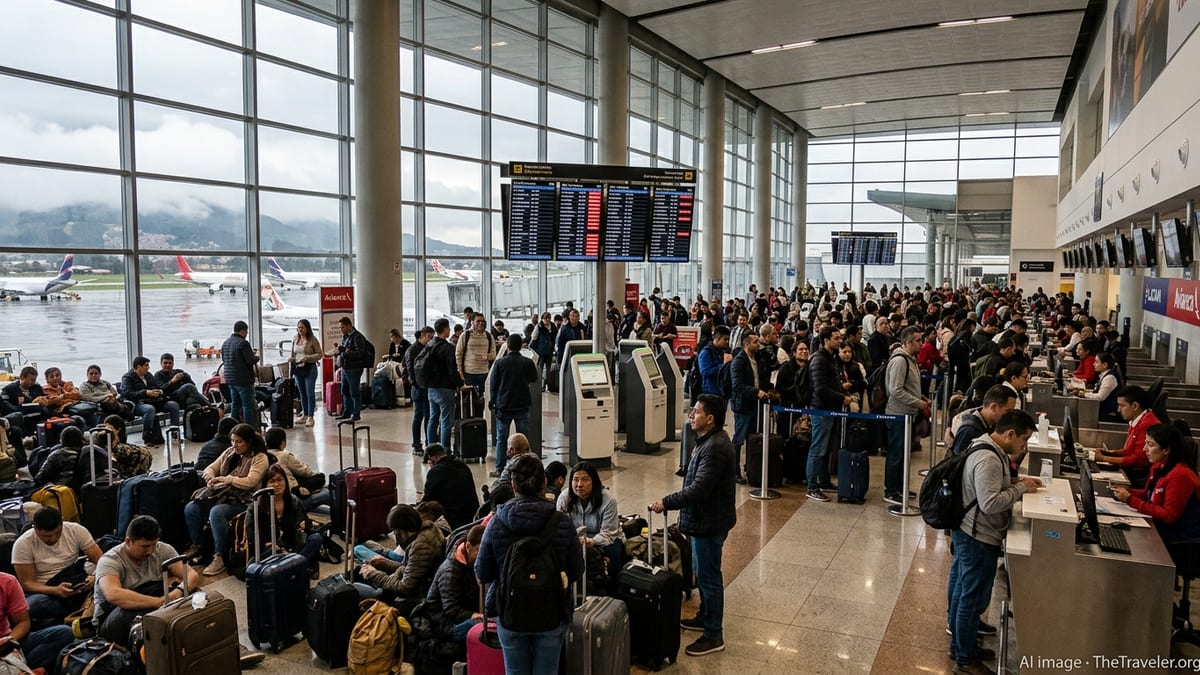 Storms Snarl Colombia Air Travel, Hundreds Stranded