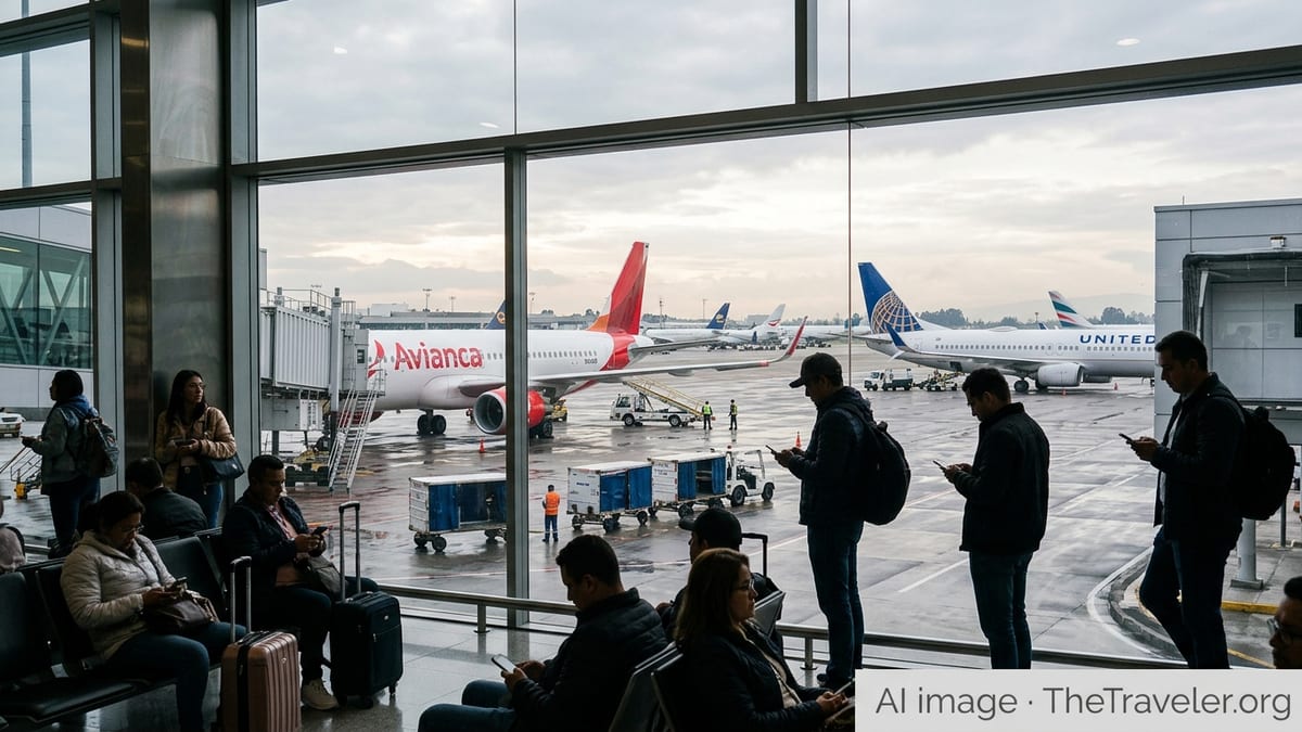 Colombia Flight Disruptions Hit Major Routes as Carriers Cancel