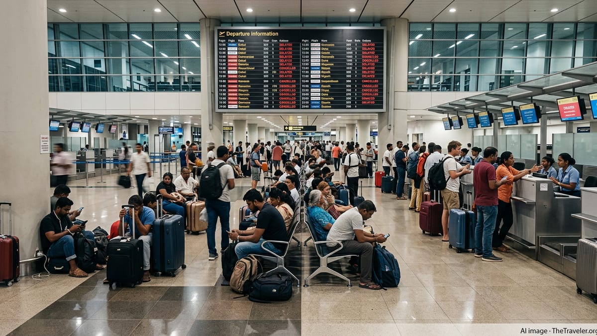 Sri Lanka Airport Chaos as Middle East Conflict Snarls Flights