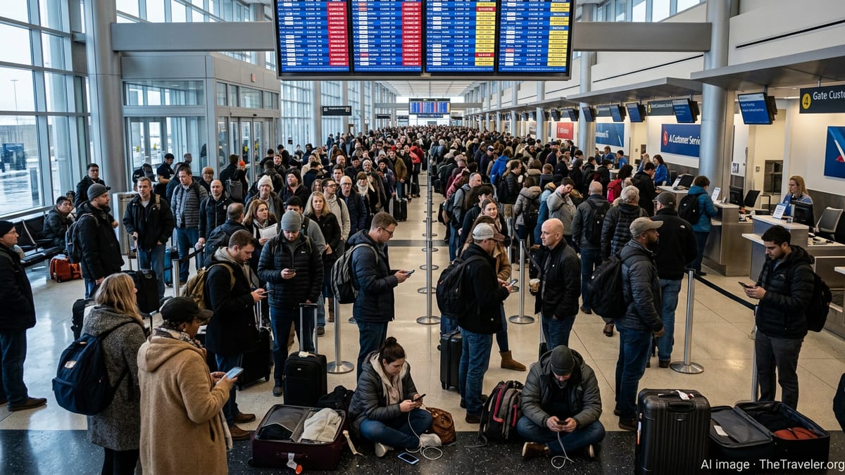 Flight Chaos Hits Columbus John Glenn, Rippling Across US and Europe