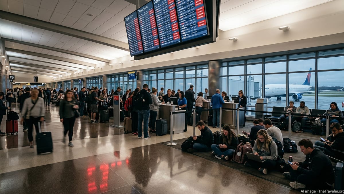 Flight Chaos From Columbus Ripples Across Major US Hubs