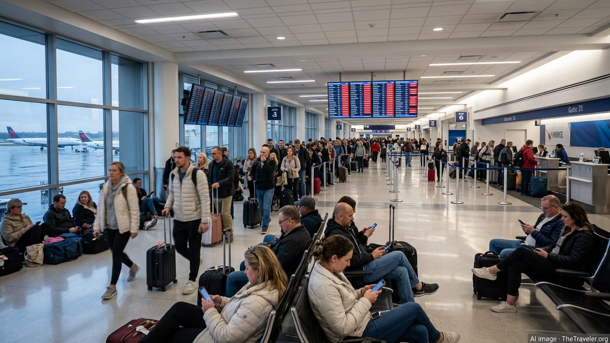 Flight Chaos Strands Thousands at Columbus and Salt Lake