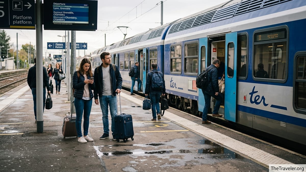 Common Mistakes Travelers Make on French TER Trains