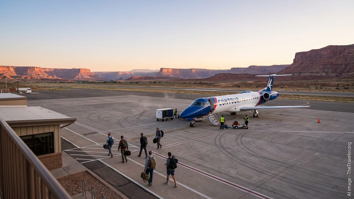 Contour Airlines Boosts Moab Access With 19 Weekly Flights