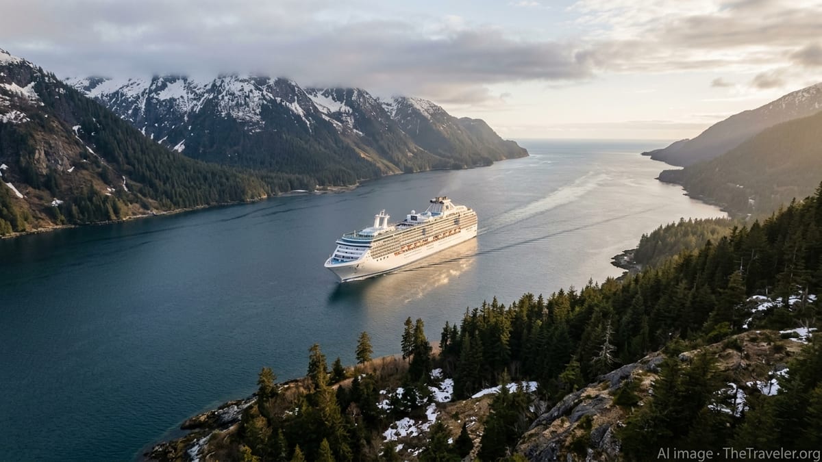 Coral Princess Sets Sail on Grand Pacific Voyage to Alaska