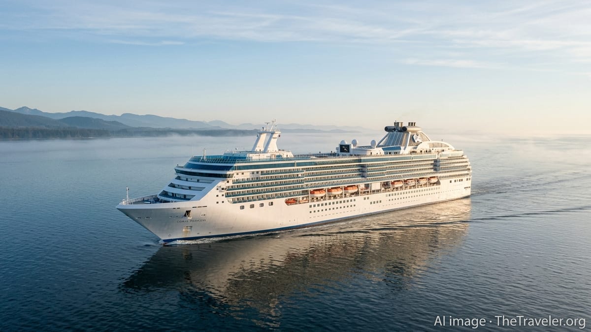 Coral Princess World Cruise Links Asia, Alaska and LA
