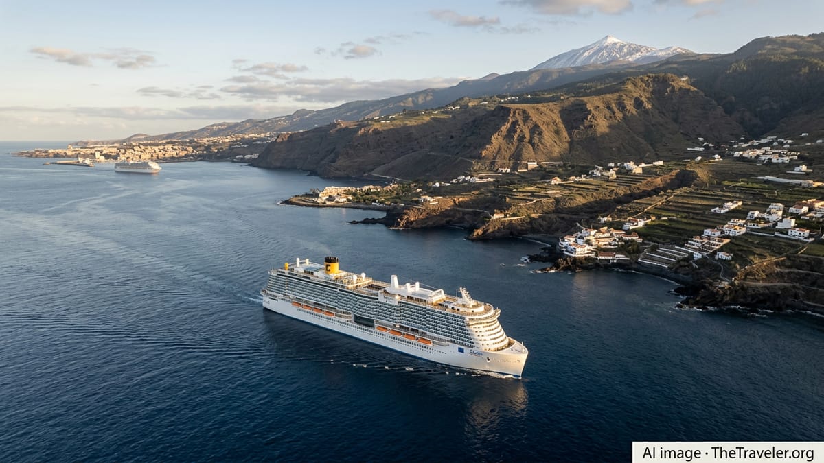 Costa Cruises Shifts Flagships to Canary Islands and Med