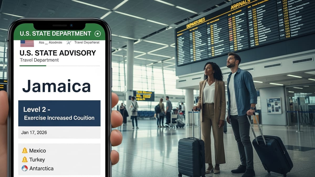 US Eases Jamaica Travel Warning as Global Advisories and Border Rules Tighten