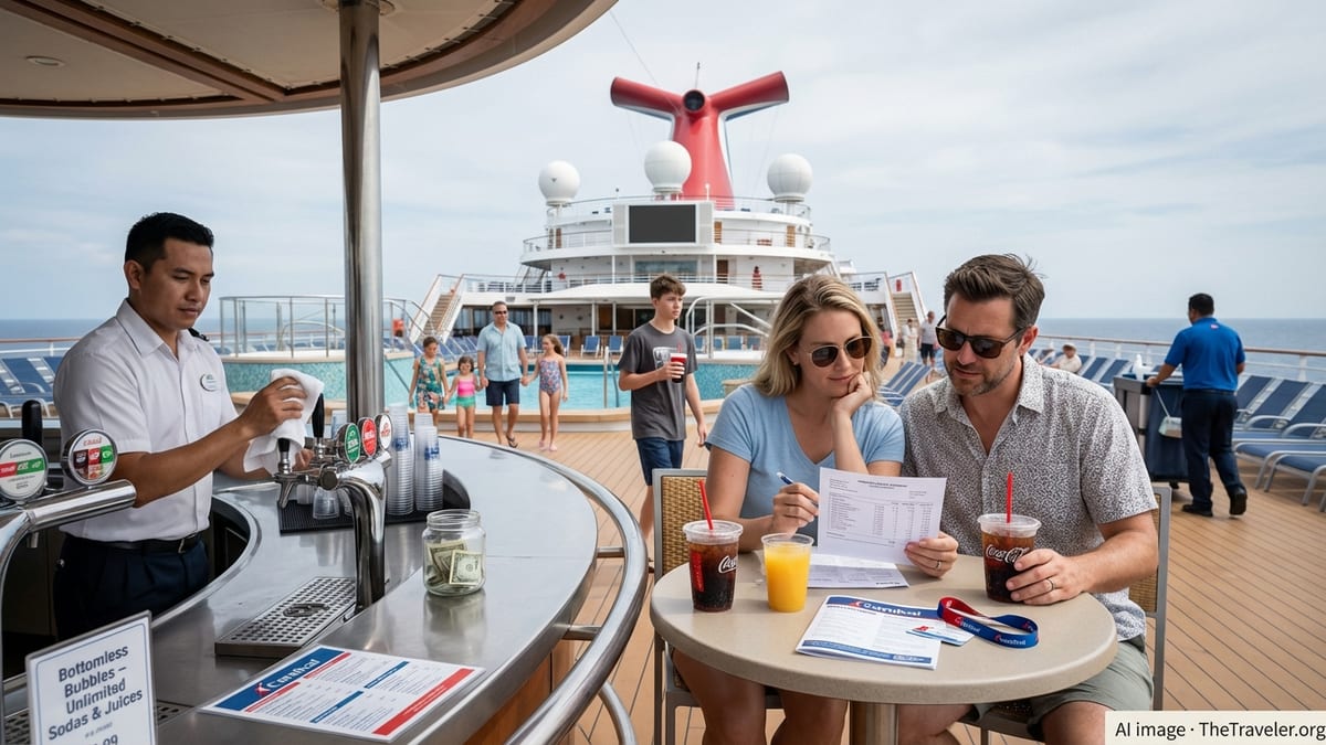 Carnival to Raise Gratuities, Adult Soda Package Prices Starting April 2026