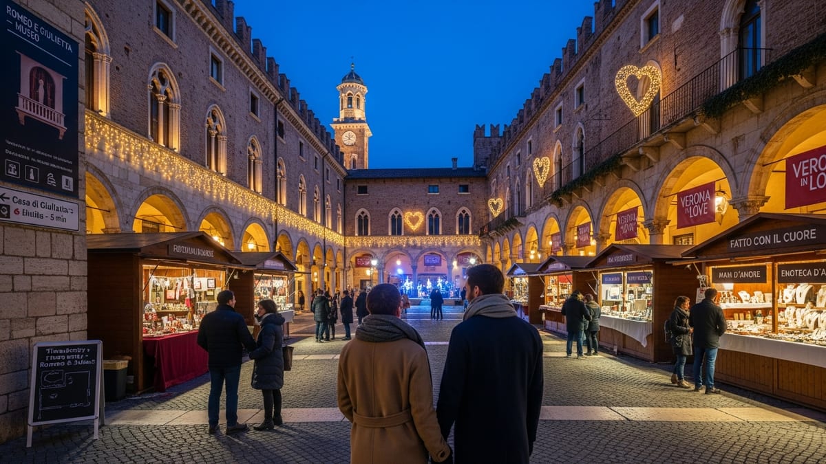 Verona Reinvents Valentine Tourism With Verona in Love Festival and Juliet Balcony Limits