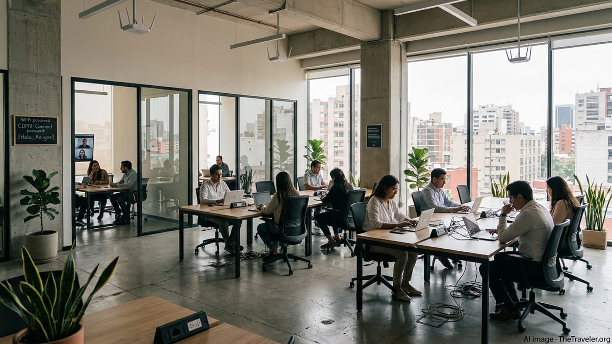 Coworking Spaces and Remote Work Infrastructure in Mexico