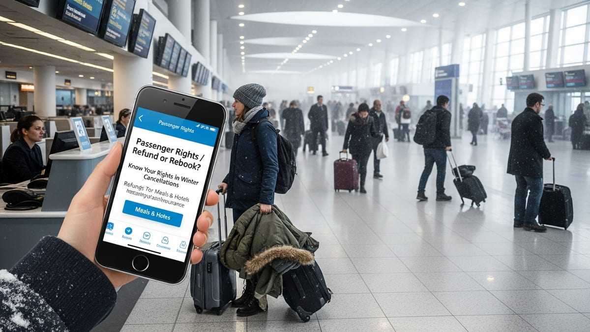 What Airlines Owe You When Winter Storms Wipe Out Your Flight