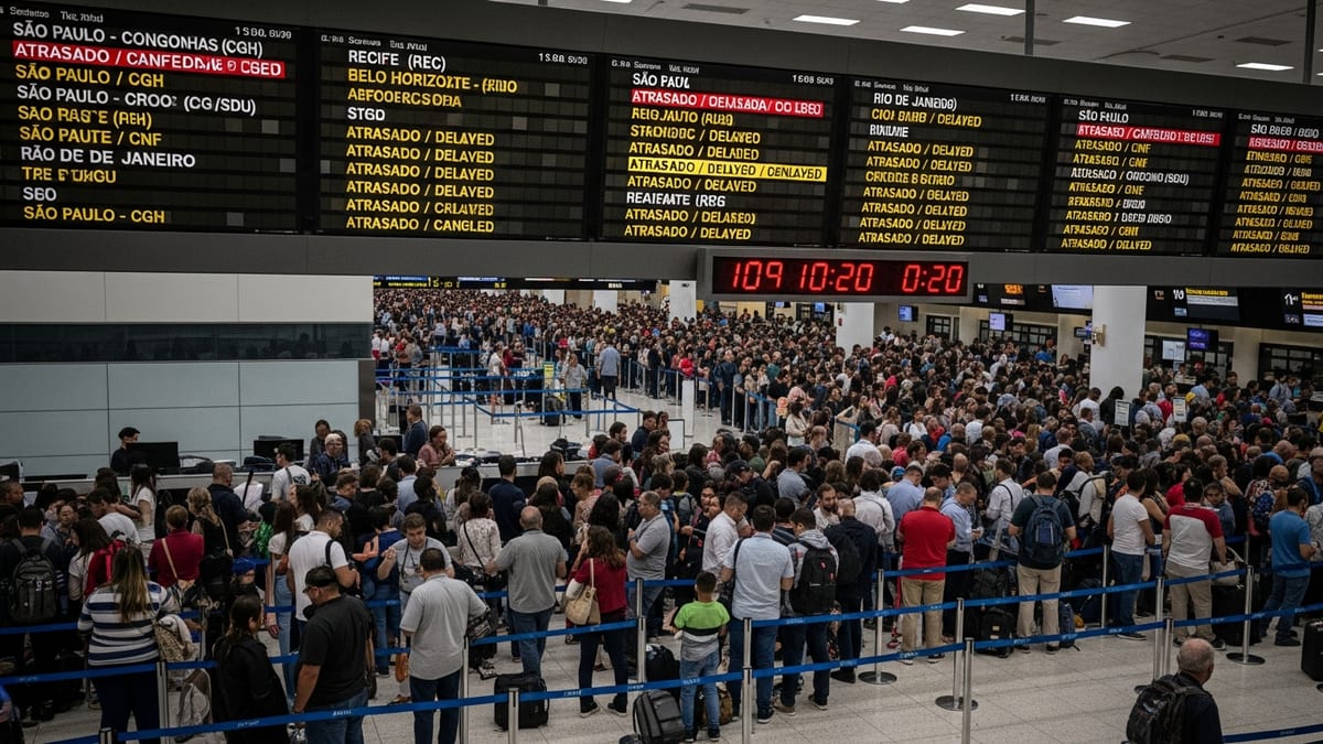 Brazil Summer Flight Chaos: Delays and Cancellations Snarl São Paulo and Key Hubs