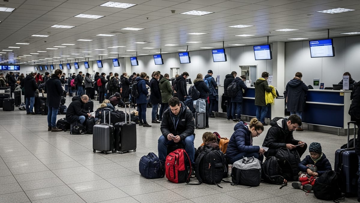 Arctic Cold Snap Paralyzes European Travel, Stranding Thousands Across Continent