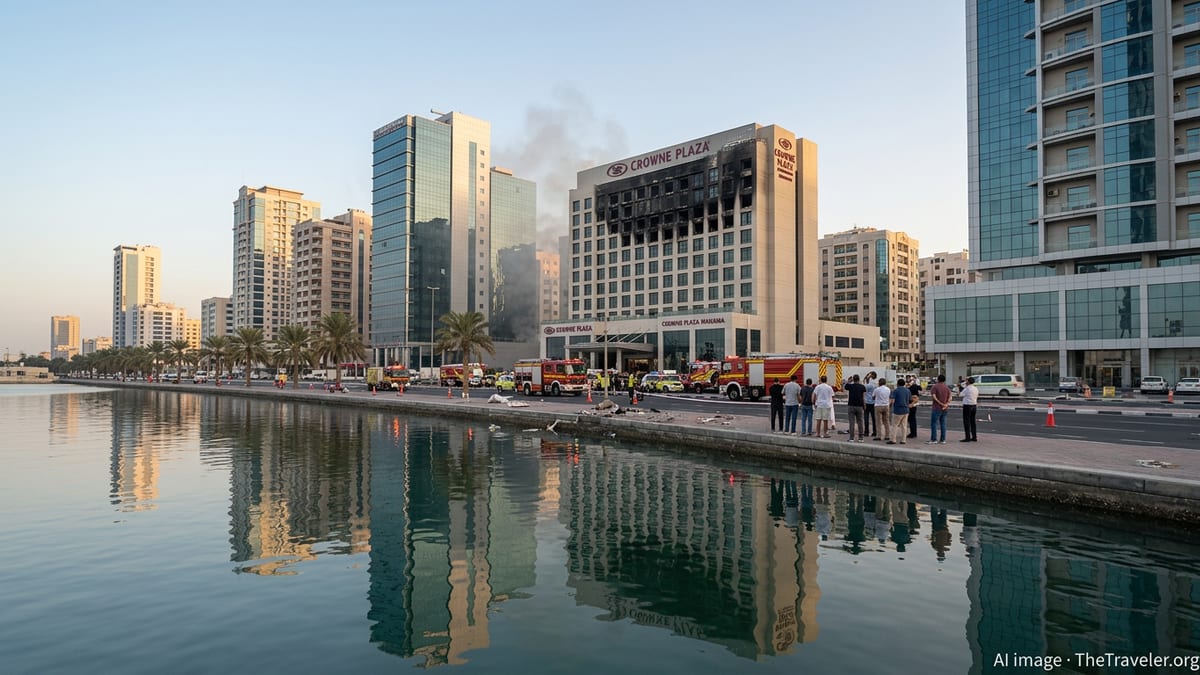 Iran Strike on Crowne Plaza Manama Shakes Bahrain Tourism Hub