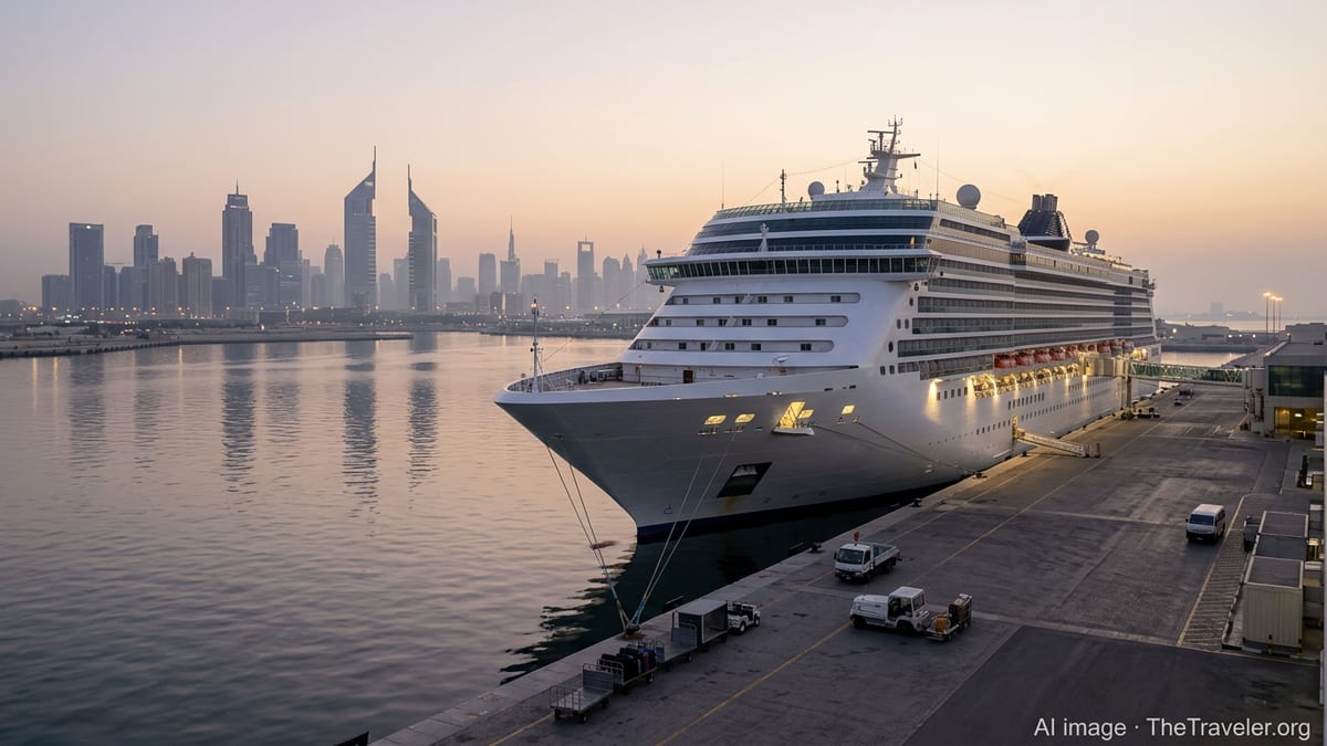 Cruise Chaos as Major Lines Halt Middle East Voyages