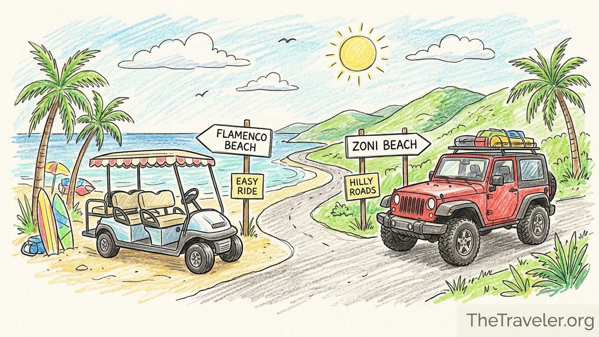 Culebra Jeep vs Golf Cart for Flamenco Beach: What I’d Rent Again