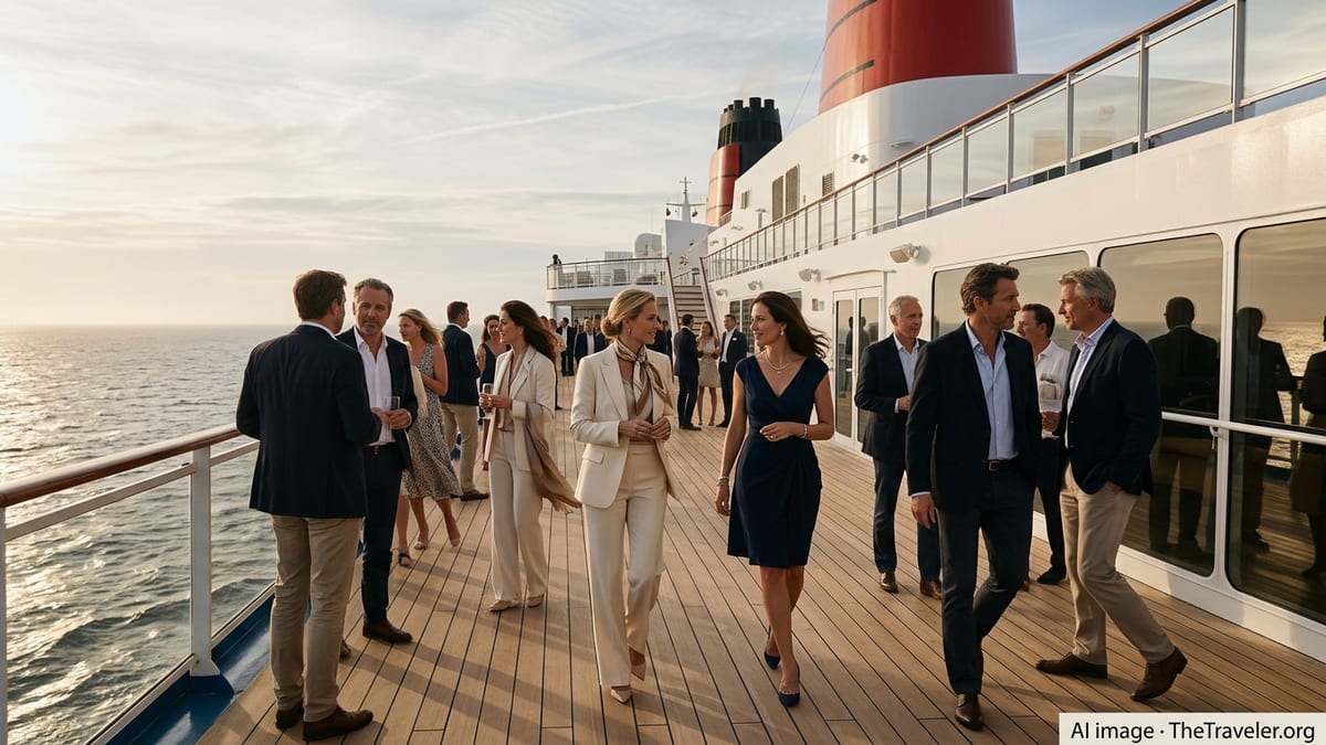 Cunard, Micaela Erlanger Elevate Style on Southampton–New York Route