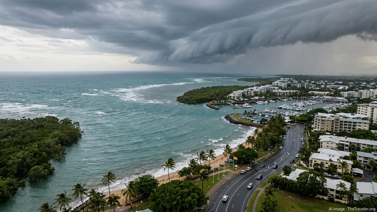 Australia Braces as Cyclone Narelle Rapidly Intensifies