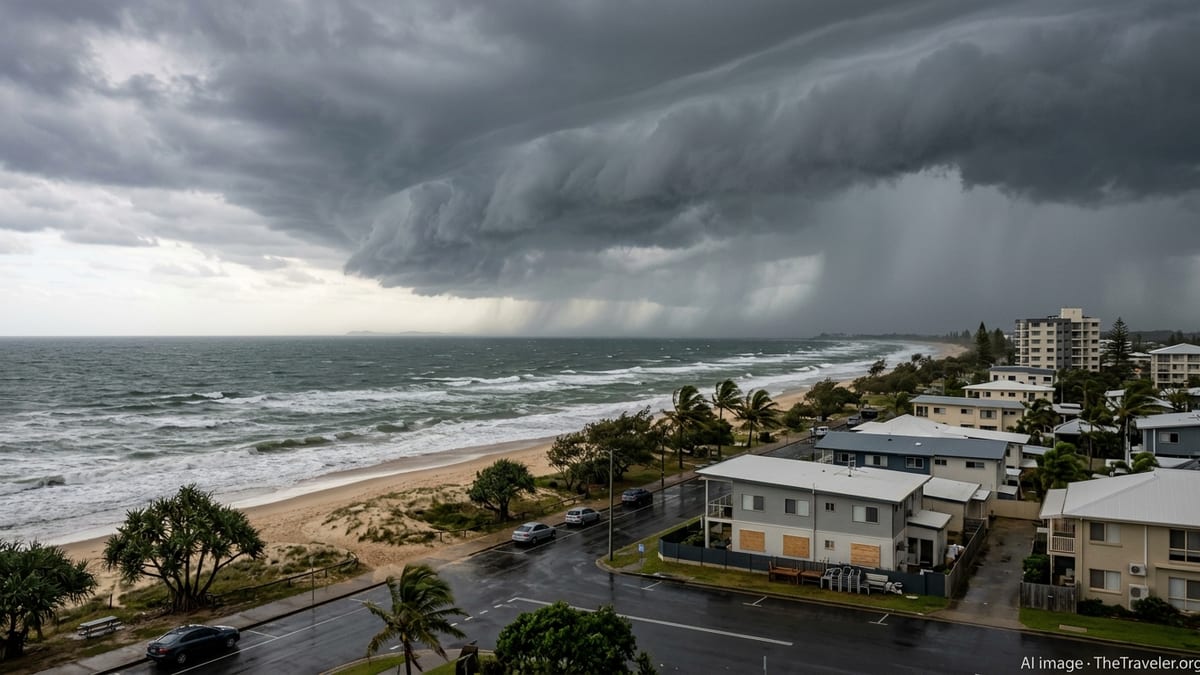 Cyclone Narelle Puts Queensland on High Alert