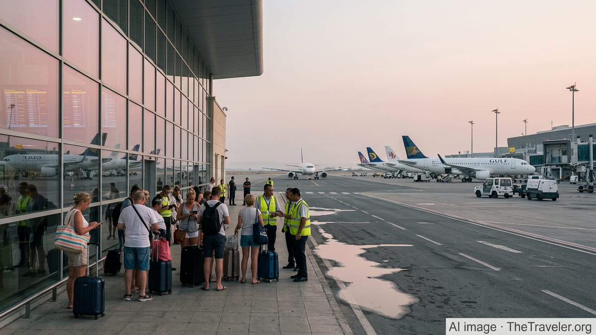 Cyprus Added to Middle East Flight Chaos as Drone Fears Grow