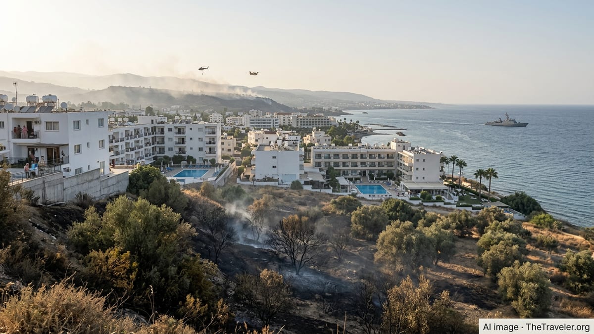 Cyprus Under Blazes and Threats: New US Warning to Travelers