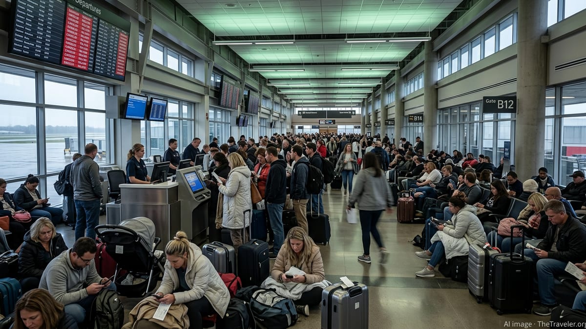 Flight Cancellations Strand Thousands at Key US Airports