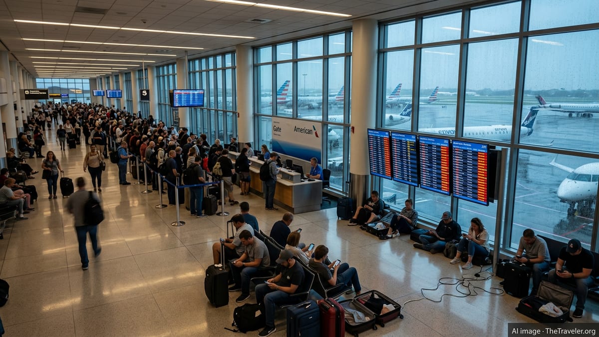 Thunderstorms Trigger Major Flight Chaos at Dallas Hub