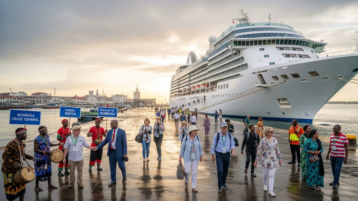 Crystal Symphony Signals Cruise Comeback as Mombasa Anchors Kenya’s Indian Ocean Revival