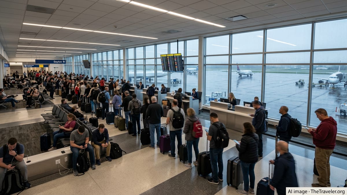 Severe Weather Triggers Major Chaos at Dayton Airport