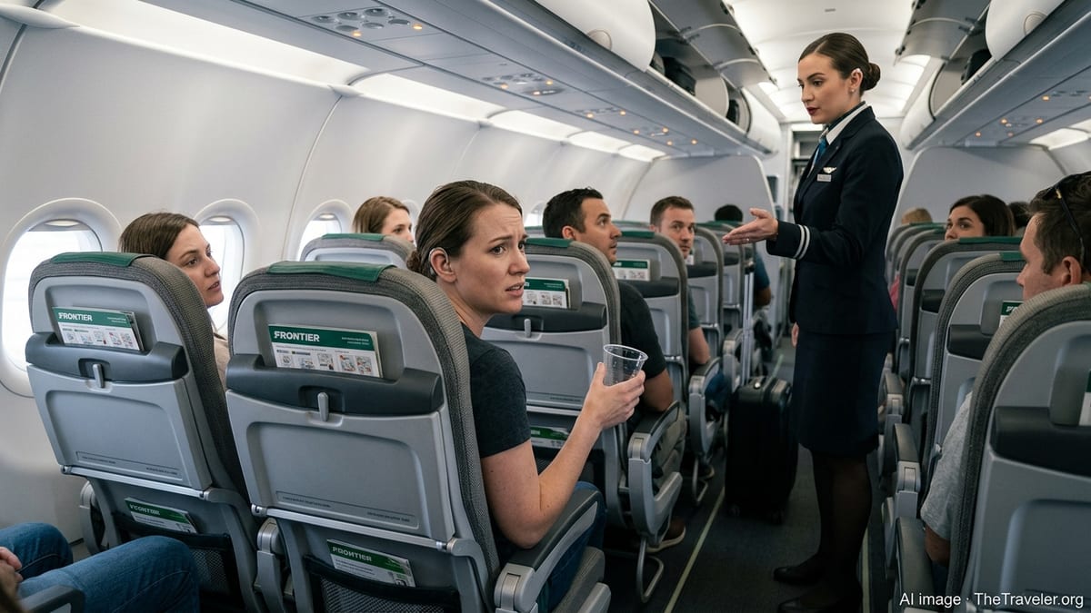 Deaf Woman Removed From Frontier Flight Amid Alcohol Dispute