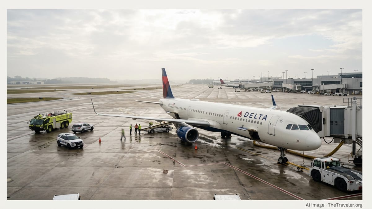 Delta Flight DL1182 Makes Emergency Diversion to Atlanta