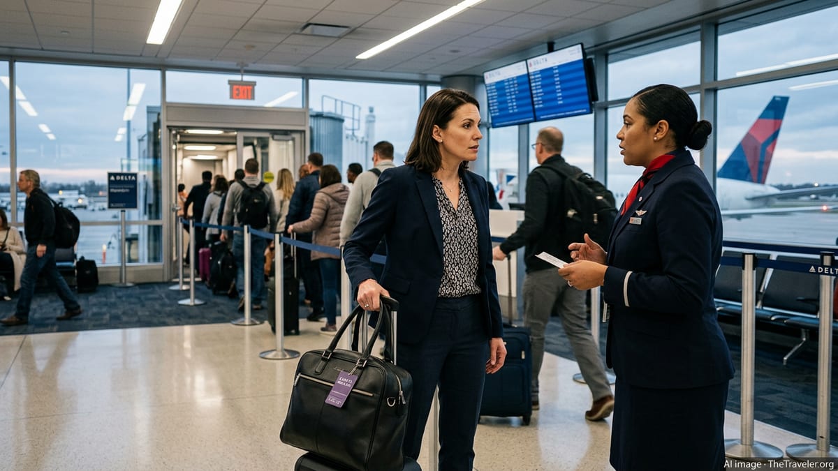 Delta Faces Backlash After Elite Passenger Denied Boarding