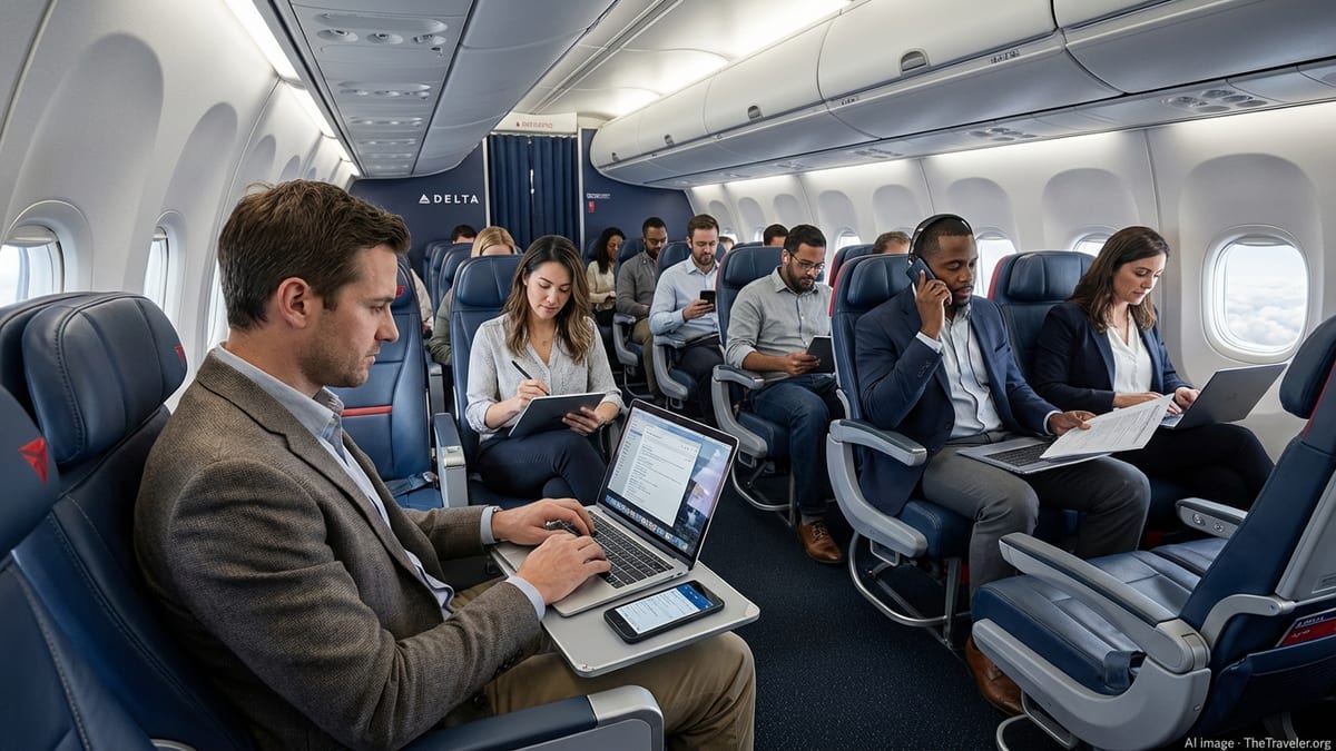 Delta’s Free Fast Wi‑Fi Is Changing Business Travel in 2026