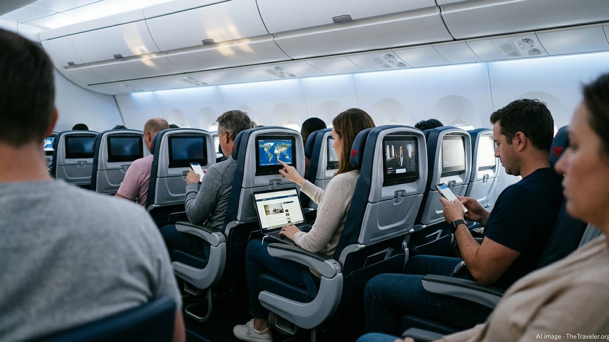 Delta’s Inflight Tech Push Aims to Supercharge Global Tourism