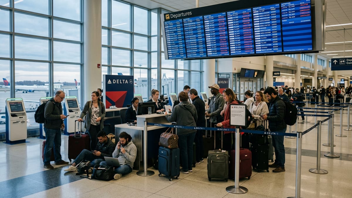 Delta Issues Urgent Advisory as Middle East Turmoil Disrupts Flights