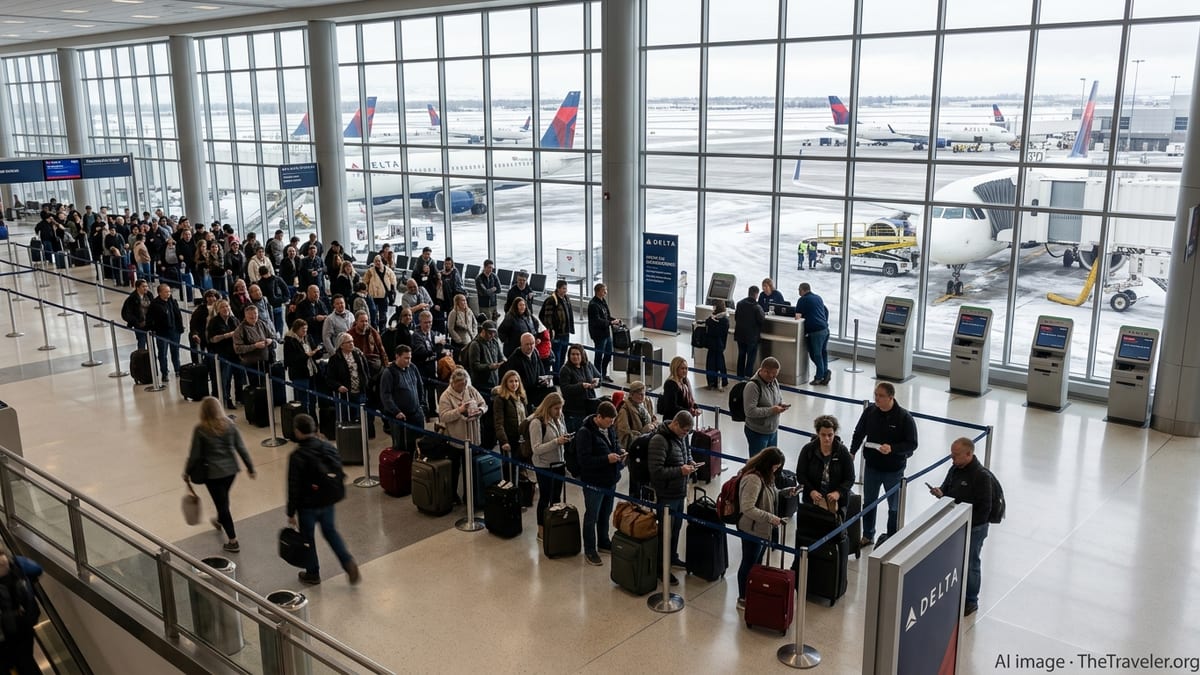 Delta Disruption at Salt Lake City Triggers Multi‑State Travel Snarl