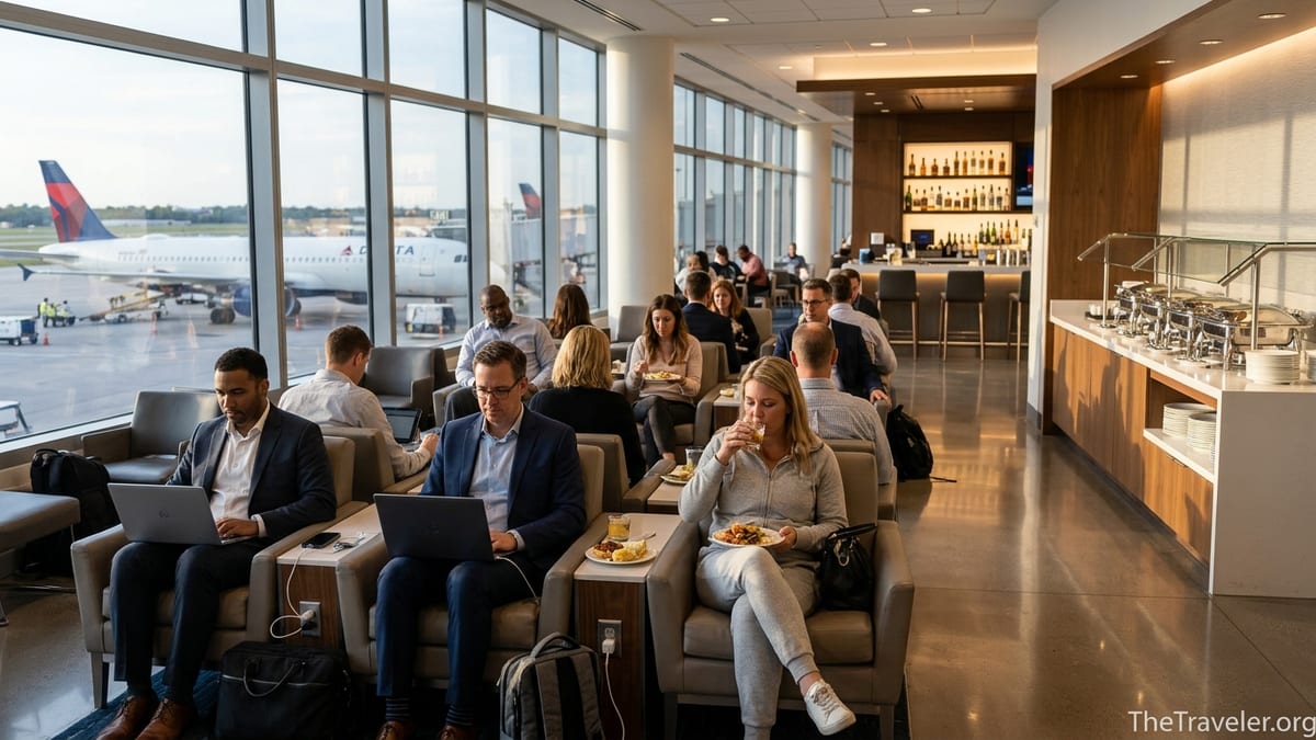 When Delta Sky Club Actually Makes Sense for Travelers