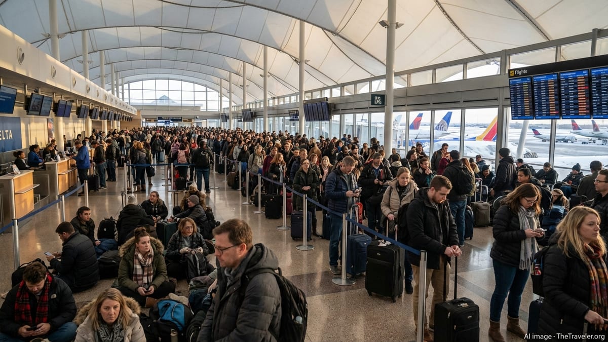 Flight Delays Strand Hundreds at Denver International