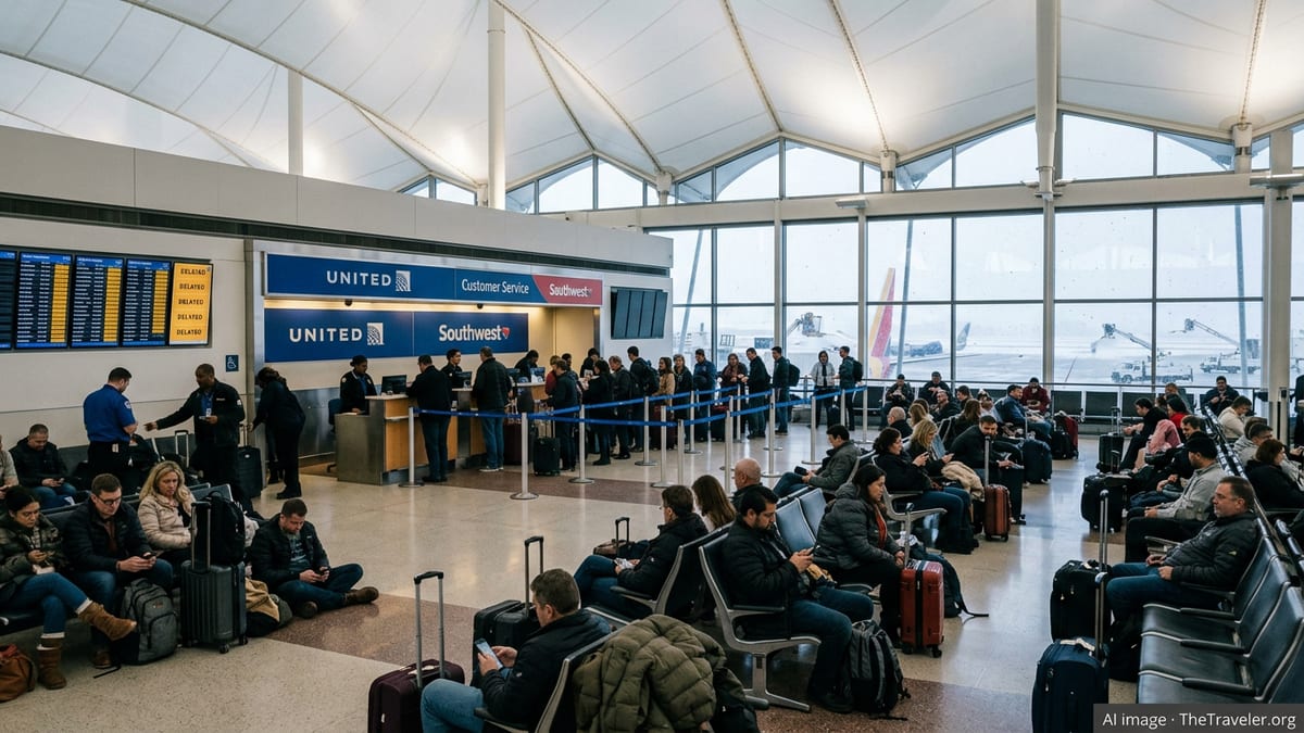 Snowstorm Chaos Strands Hundreds at Denver International