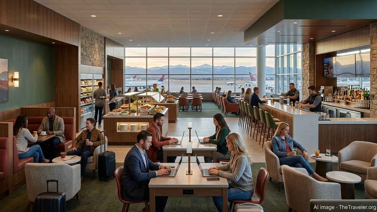 Inside Delta’s New Denver Sky Club at DIA