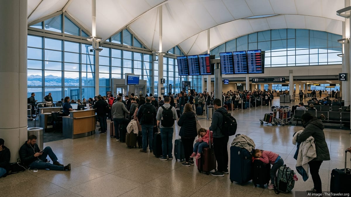 More Than 70 Flights Canceled Leave Denver Travelers Stranded