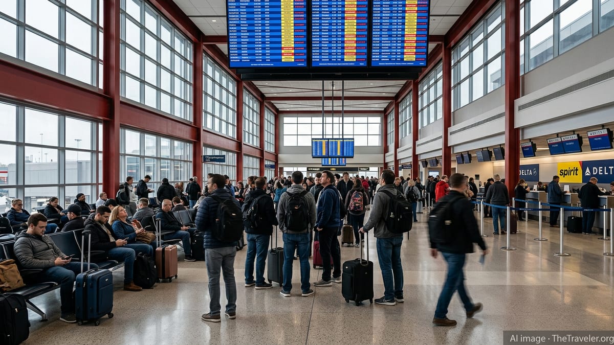 Mass Flight Disruptions Hit Detroit Metro as Delays Mount