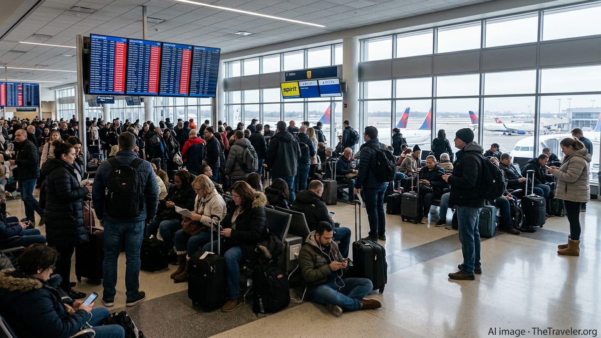 Storm Disruptions Snarl Flights at Detroit Metro Airport