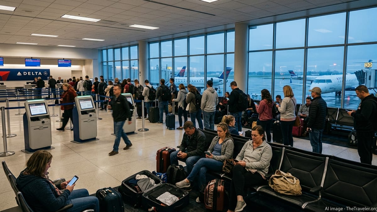 Flight Cancellations Snarl Travel at Detroit Metro Airport