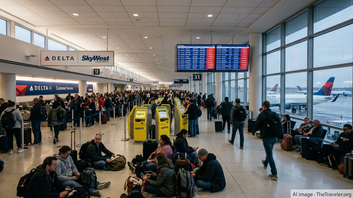 Mass Delays Hit Detroit Metro Airport, Disrupting Major Routes